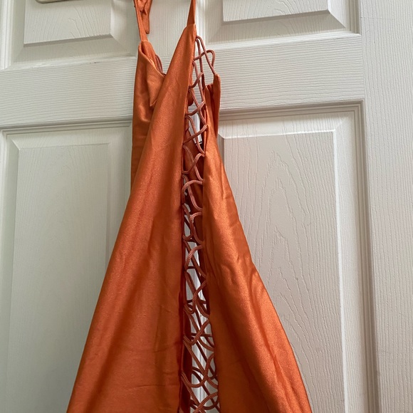 Lace Up Dress - Picture 2 of 3